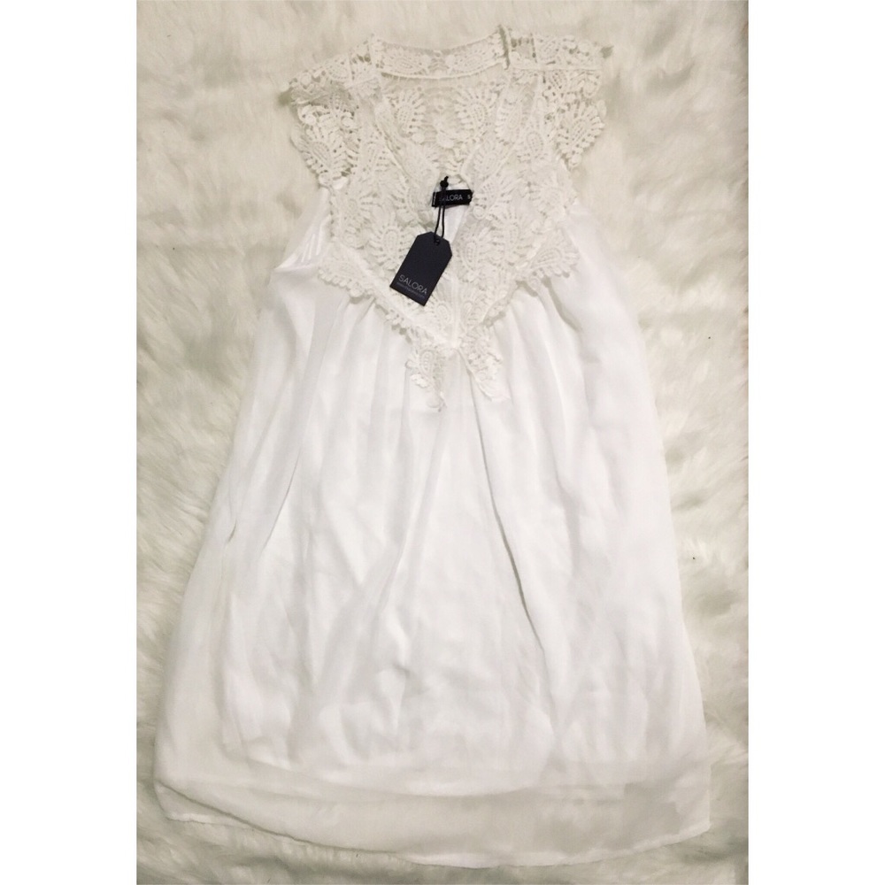 NWOT Lace Boho Beach Dress